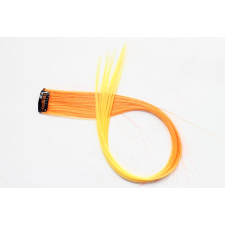 Extension Gardien Color 2 clips 55cm Couleur B12 - Orange / Jaune
