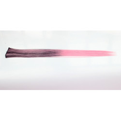 Extension Gardien Color 5 clips 55cm Couleur B27 - Châtain méché Rose / Rose