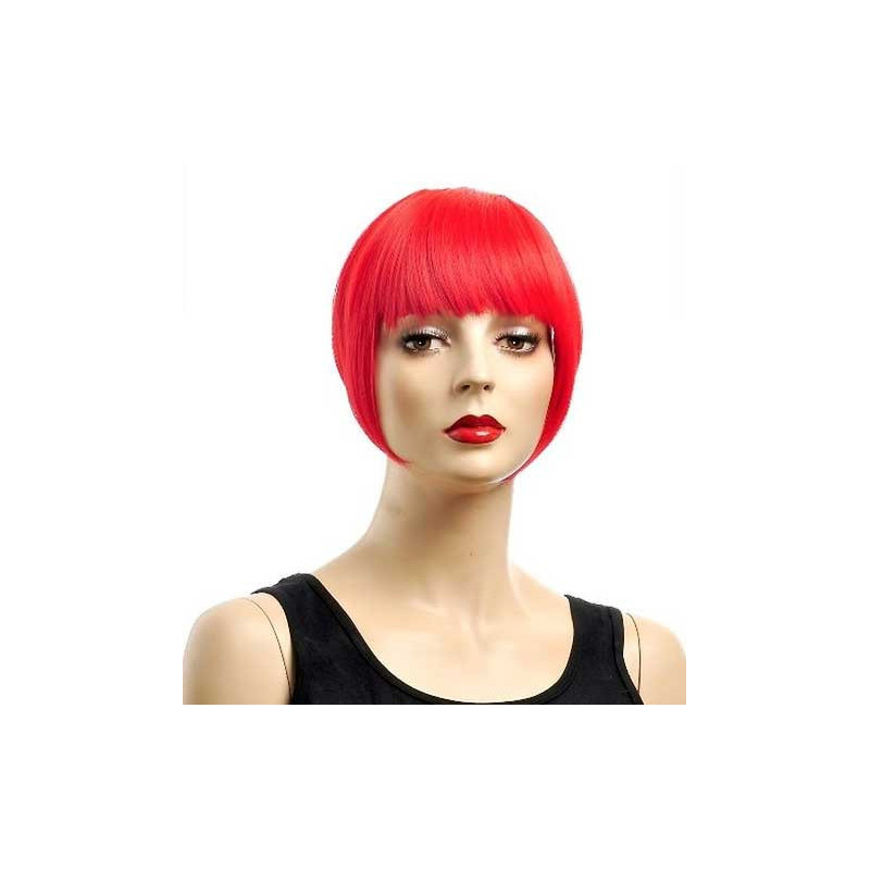 Frange à clips 15cm Couleur Rouge Frange à clips 15cm Couleur Rouge