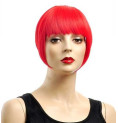Frange à clips 15cm Couleur Rouge Frange à clips 15cm Couleur Rouge