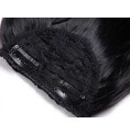 Frange à clips 15cm Couleur 2 - Noir Brun Frange à clips 15cm Couleur 2 - Noir Brun