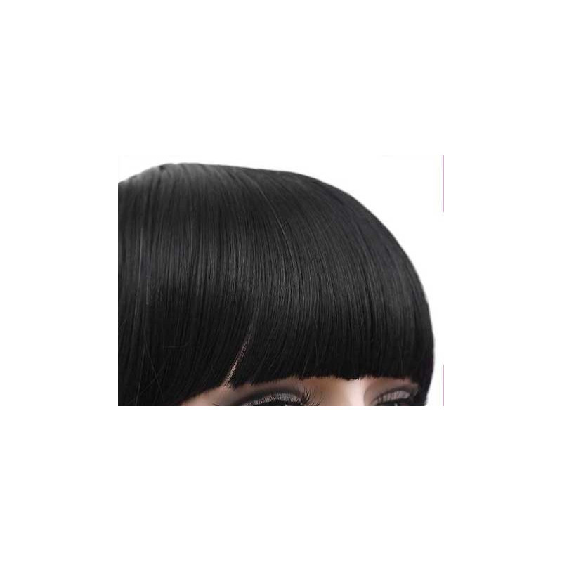 Frange à clips 15cm Couleur 2 - Noir Brun Frange à clips 15cm Couleur 2 - Noir Brun