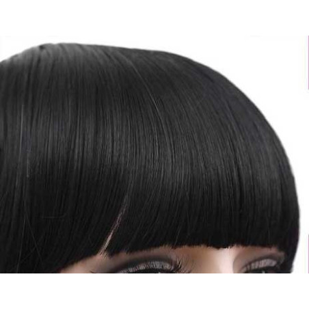 Frange à clips 15cm Couleur 2 - Noir Brun