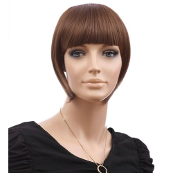 Frange à clips 15cm Couleur 6 - Châtain clair