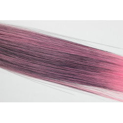 Extension Gardien Color 5 clips 55cm Couleur B27 - Châtain méché Rose / Rose