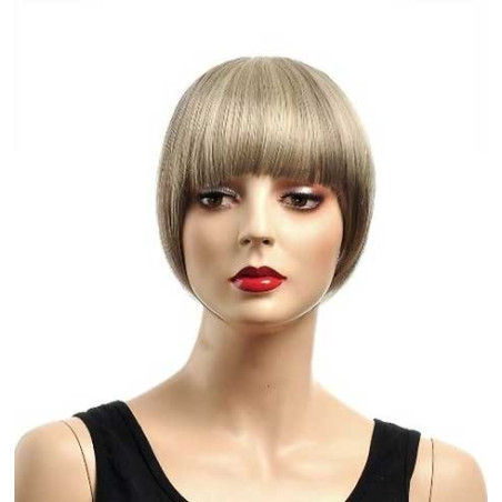 Frange à clips Couleur 4/613 - Châtain foncé méché blond clair