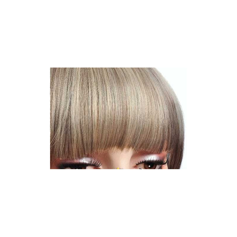 Frange à clips Couleur 4/613 - Châtain foncé méché blond clair Frange à clips Couleur 4/613 - Châtain foncé méché blond clair