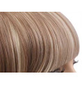 Frange à clips Couleur 6/613 - Châtain clair méché blond Frange à clips Couleur 6/613 - Châtain clair méché blond
