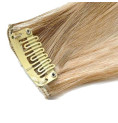 Mèche extension à clips 1 clip 55cm Couleur 6/613 - Châtain clair méché blond Mèche extension à clips 1 clip 55cm Couleur 6/613 - Châtain clair méché blond