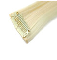 Mèche extension à clips 2 clips 55cm Couleur 613 - Blond platine Mèche extension à clips 2 clips 55cm Couleur 613 - Blond platine