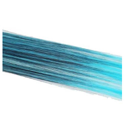 Extension Gardien Color 1 clip 55cm Couleur B20 - Brun méché Turquoise / Turquoise