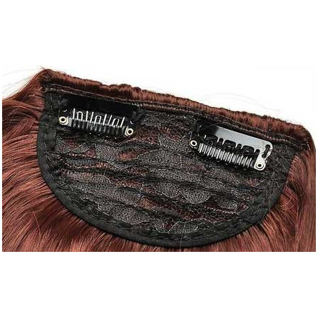 Frange à clips 15cm Couleur 30 - Châtain cuivre doux