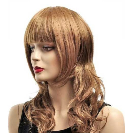 Frange à clips 15cm Couleur 16 - Châtain noisette
