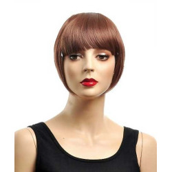 Frange à clips 15cm Couleur 5 - Châtain moyen cuivré