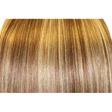 Kit Bouclé 40cm Couleur 6/613 - Châtain clair méché blond