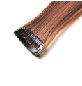 Mèche extension à clips 2 clips 55cm Couleur 4/30 - Châtain méché cuivre Mèche extension à clips 2 clips 55cm Couleur 4/30 - Châtain méché cuivre