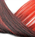 Extension Gardien Color 2 clips 55cm Couleur K6 - Brun méché Rouge / Rouge Extension Gardien Color 2 clips 55cm Couleur K6 - Brun méché Rouge / Rouge