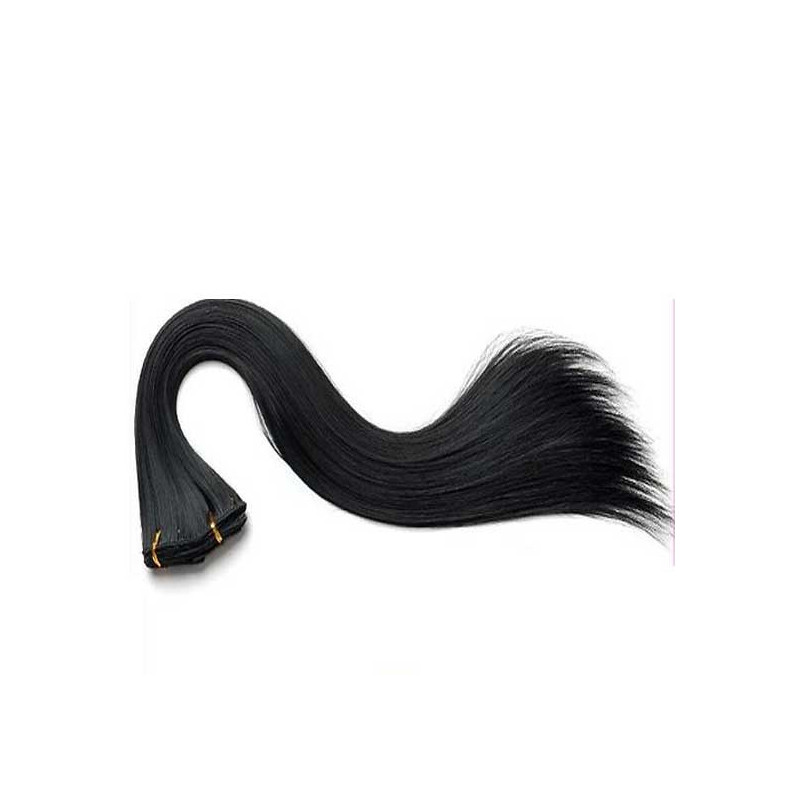 Tissage Lisse 25cm Couleur 1B - Noir ténèbres Tissage Lisse 25cm Couleur 1B - Noir ténèbres