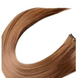 Tissage Lisse 25cm Couleur 6 - Châtain clair