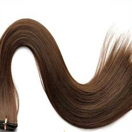 Tissage Lisse 25cm Couleur 8 - Chocolat