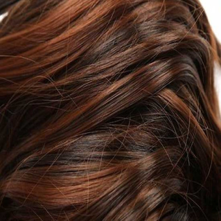 Tissage Ondulé 25cm Couleur 1B/30 - Brun méché cuivre