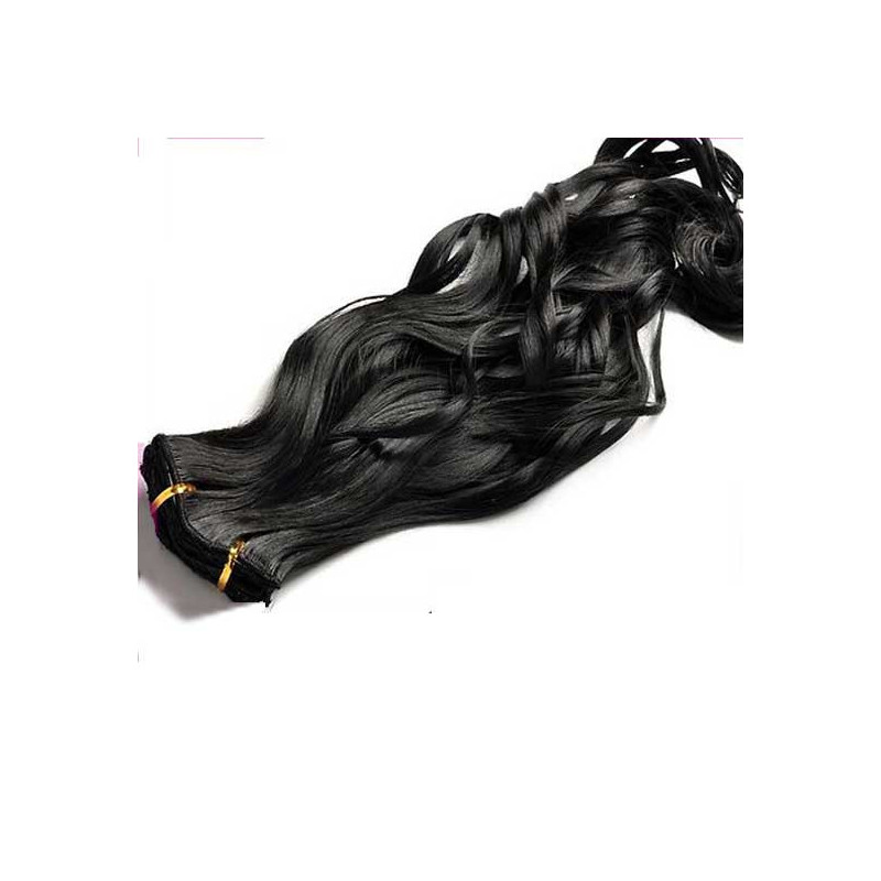 Tissage Ondulé 35cm Couleur 2 - Noir Brun Tissage Ondulé 35cm Couleur 2 - Noir Brun
