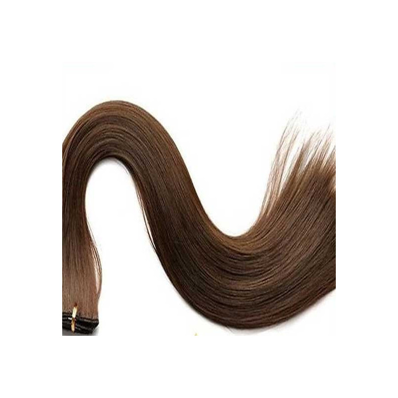 Tissage Lisse 45cm Couleur 8 - Chocolat Tissage Lisse 45cm Couleur 8 - Chocolat