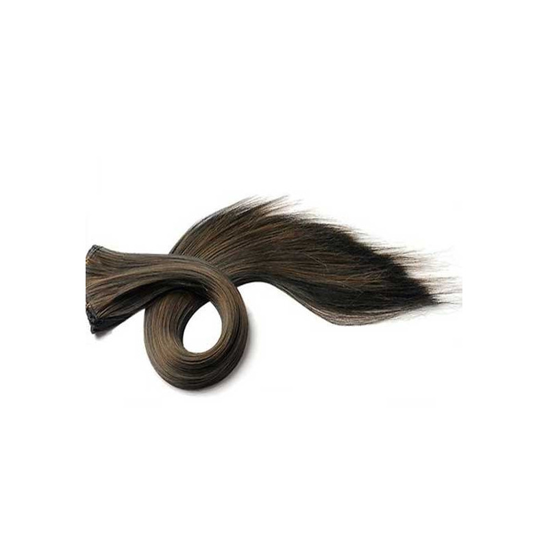 Tissage Lisse 45cm Couleur 1B/6 - Brun méché châtain Tissage Lisse 45cm Couleur 1B/6 - Brun méché châtain