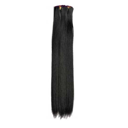 Tissage Lisse 60cm Couleur 2 - Noir Brun