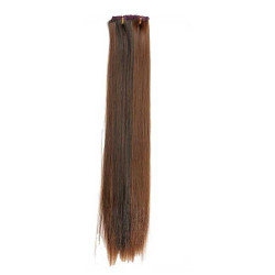 Tissage Lisse 60cm Couleur 1B/30 - Brun méché cuivre