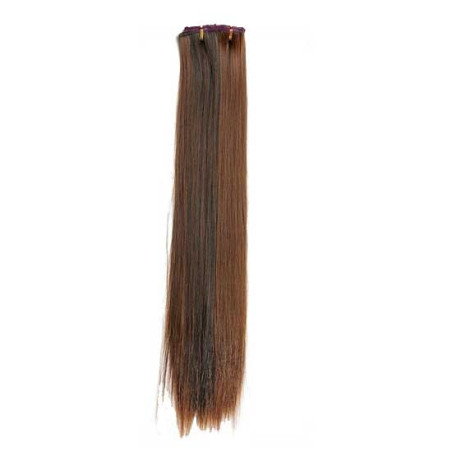Tissage Lisse 60cm Couleur 1B/30 - Brun méché cuivre