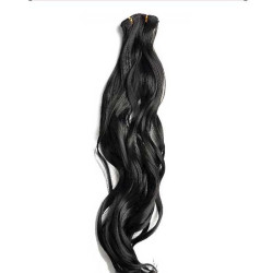 Tissage Ondulé 60cm Couleur 2 - Noir Brun
