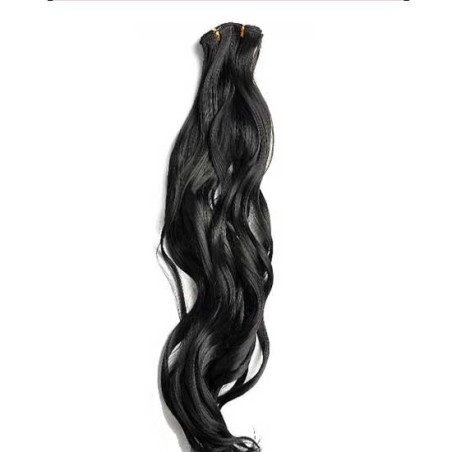 Tissage Ondulé 60cm Couleur 2 - Noir Brun