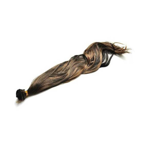 Tissage Ondulé 60cm Couleur 1B/6 - Brun méché châtain
