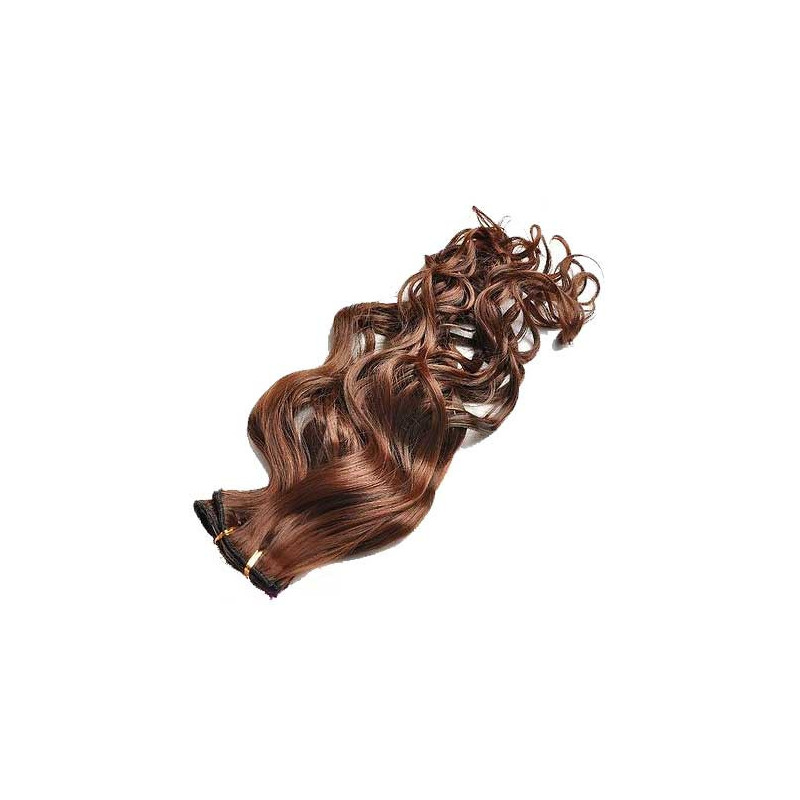 Tissage Ondulé 60cm Couleur 1B/30 - Brun méché cuivre Tissage Ondulé 60cm Couleur 1B/30 - Brun méché cuivre