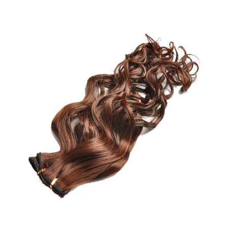 Tissage Ondulé 60cm Couleur 1B/30 - Brun méché cuivre