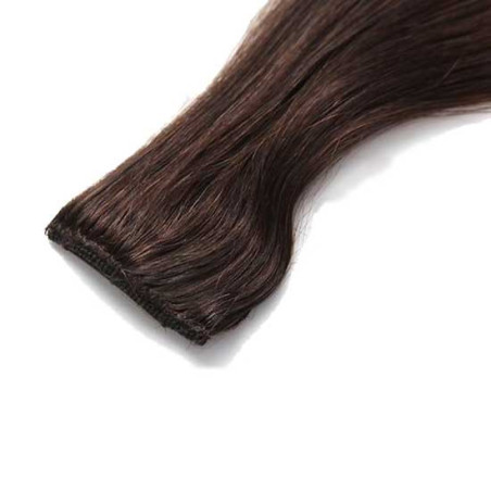 Kit extension naturel diamond lisse 55cm Couleur 2N - Châtain