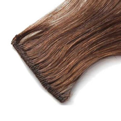 Kit extension naturel diamond lisse 55cm Couleur 6N - Châtain cuivré