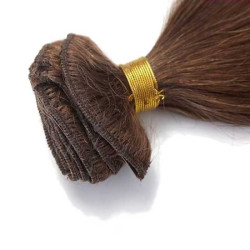 Kit extension naturel diamond lisse 55cm Couleur 6N - Châtain cuivré