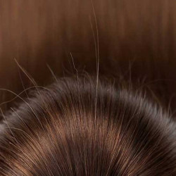 Kit extension naturel diamond lisse 55cm Couleur 6N - Châtain cuivré