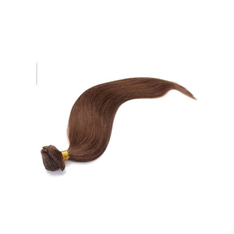 Kit extension naturel diamond lisse 55cm Couleur 6N - Châtain cuivré