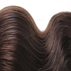 Kit extension naturel diamond ondulé 55cm Couleur 4N - Auburn Châtain