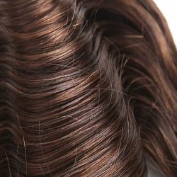 Kit extension naturel diamond ondulé 55cm Couleur 6N - Châtain cuivré