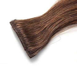Kit extension naturel diamond ondulé 55cm Couleur 6N - Châtain cuivré