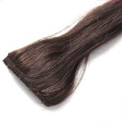 Kit extension naturel diamond ondulé 55cm Couleur 2N - Châtain