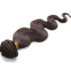 Kit extension naturel diamond ondulé 55cm Couleur 2N - Châtain