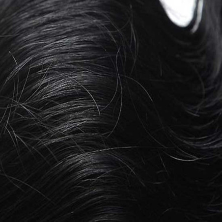 Kit extension naturel gold ondulé 60cm Couleur 1N - Noir Brun