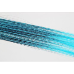 Extension Gardien Color 2 clips 55cm Couleur B20 - Brun méché Turquoise / Turquoise