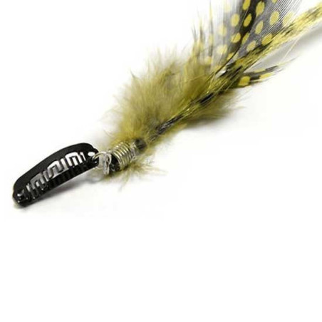 Extension plume 35cm Couleur Jaune
