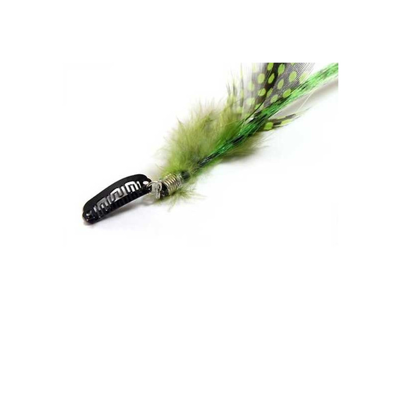 Extension plume 35cm Couleur Verte Extension plume 35cm Couleur Verte